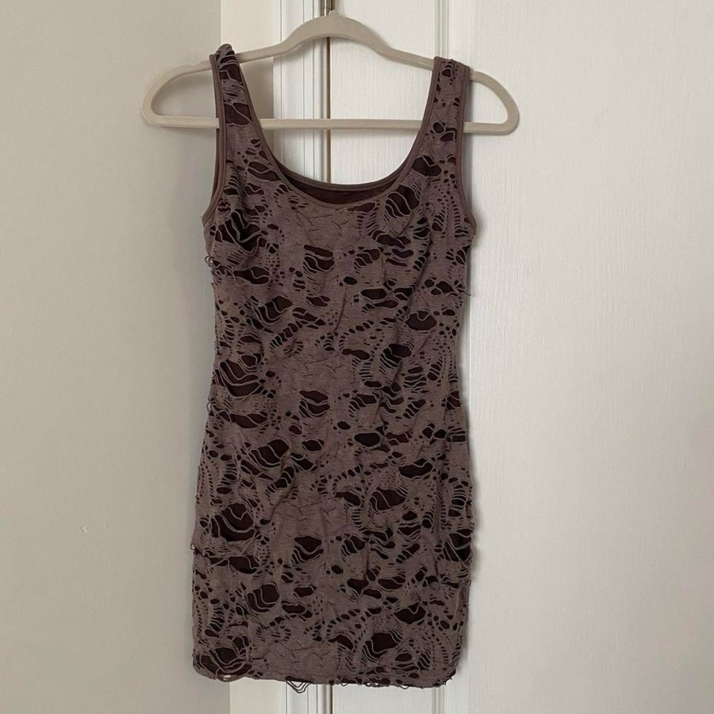 Brown Bodycon Dress